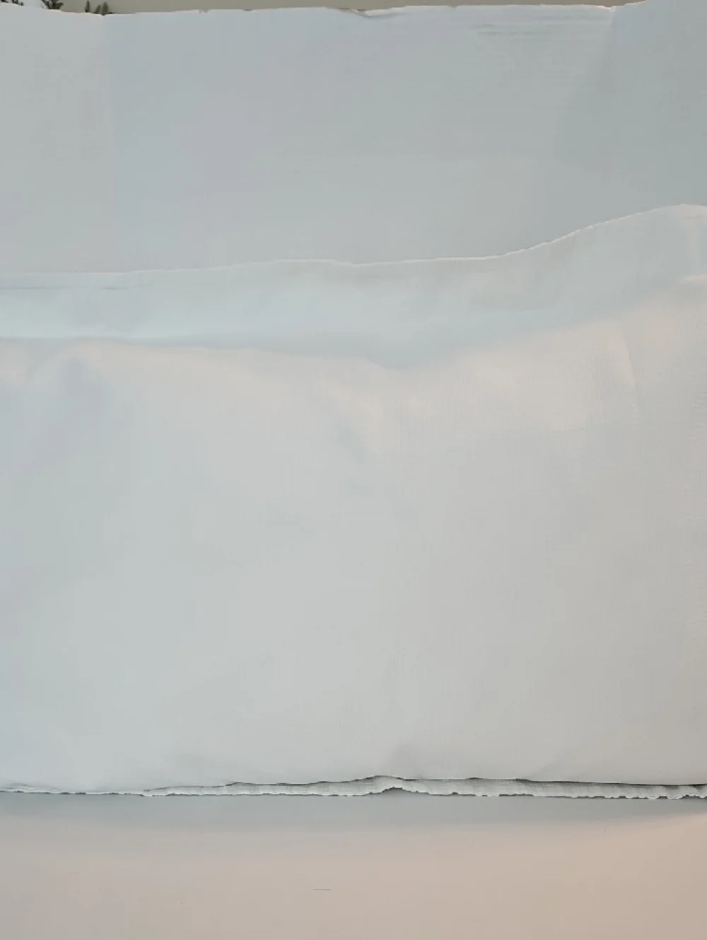 Restoration Hardware White Texture Standard Queen Pillow Sham